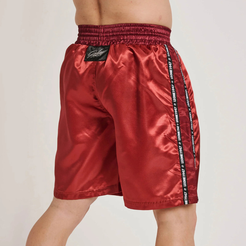 Leone prodigy BOXING SHORTS - red